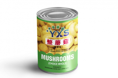 Canned whole mushroom